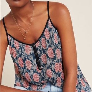 NWT $78 Anthropologie Maeve Tank Top Size XS